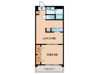間取図 エレガンスマルフク