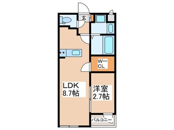 間取図 Ｒｅｓｉｄｅｎｃｅ　ＭＩＹＡ
