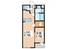 Ｒｅｓｉｄｅｎｃｅ　ＭＩＹＡ 1LDKの間取り