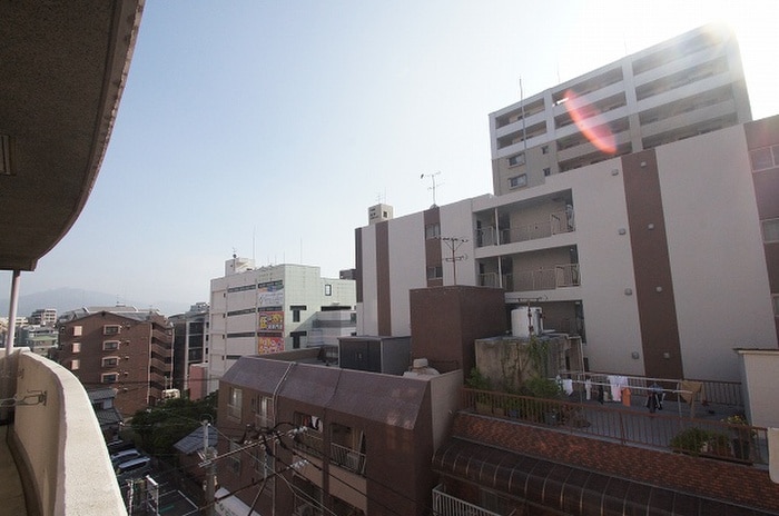 室内からの展望 レジデンスモトキ