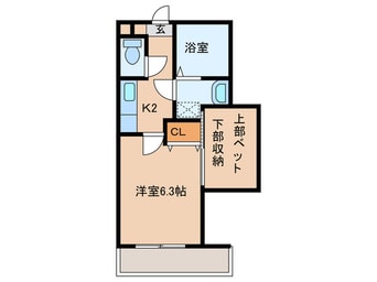間取図 れいめい上荒田