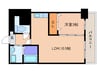 出屋敷館 1LDKの間取り