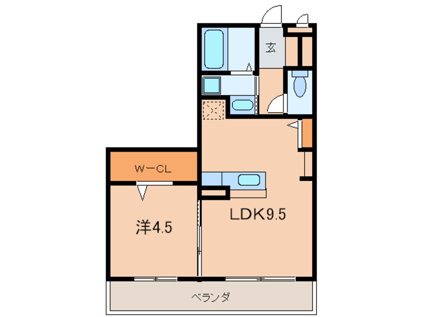 間取図 Ｄ－Ｋ　ｈｏｕｓｅ