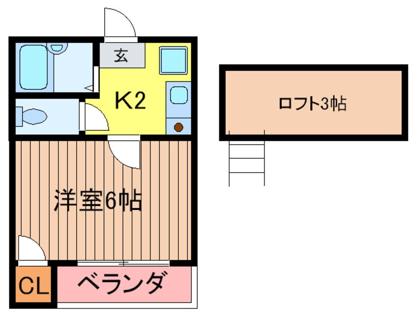 間取図 リトナステージ高美台