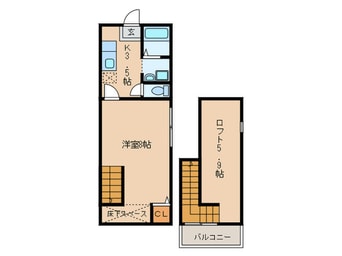間取図 パストラル周船寺