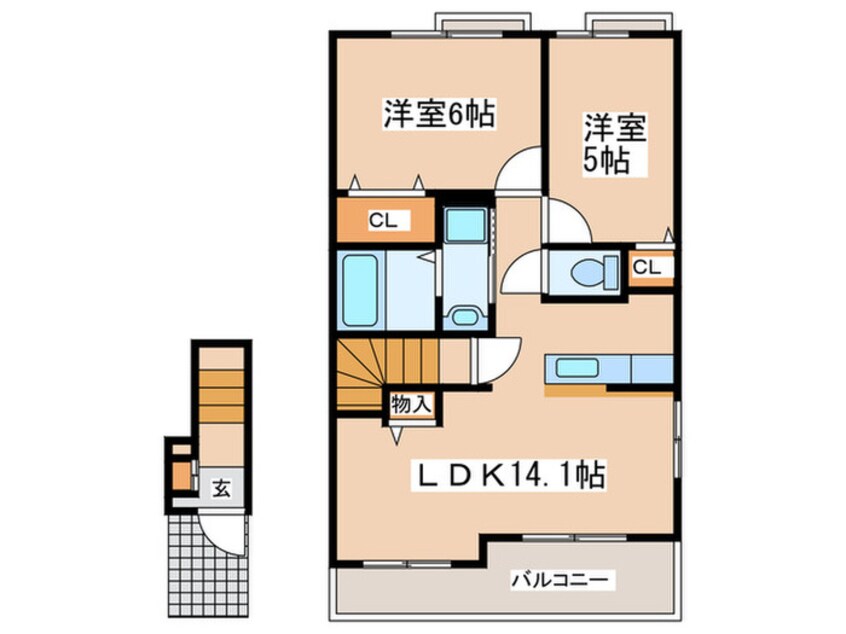間取図 ルミナス　サードⅠ