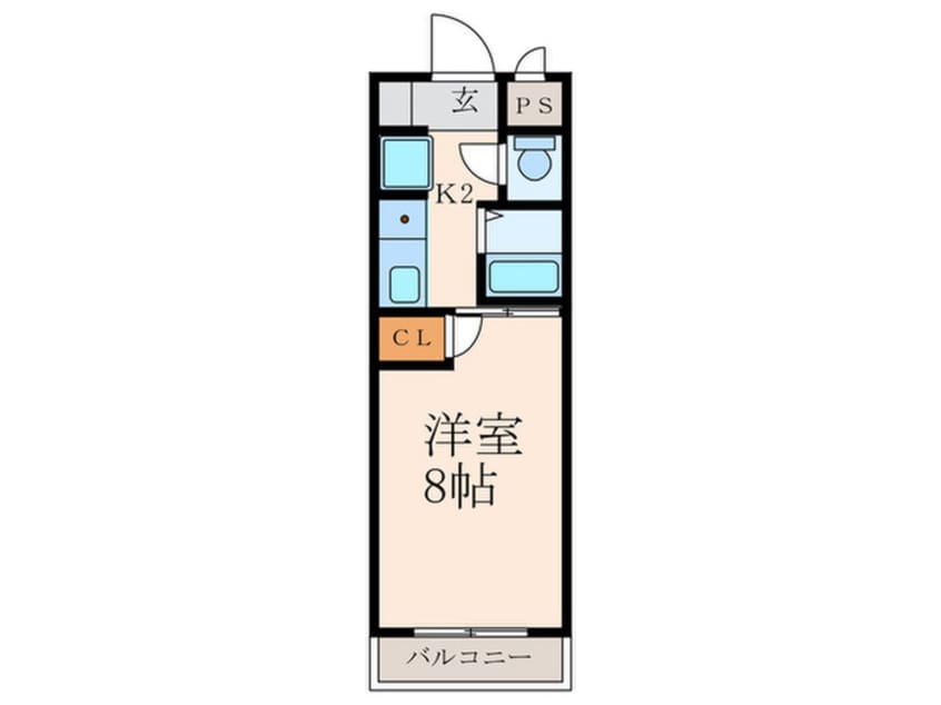 間取図 N2もりつね