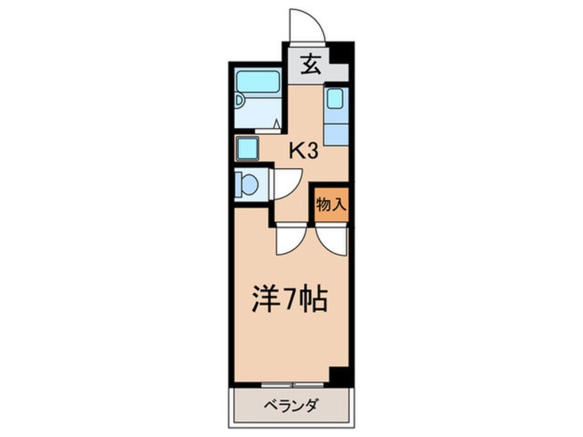 間取図 杣ハイツ