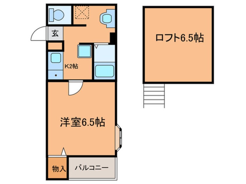 間取図 レガリータ薬院