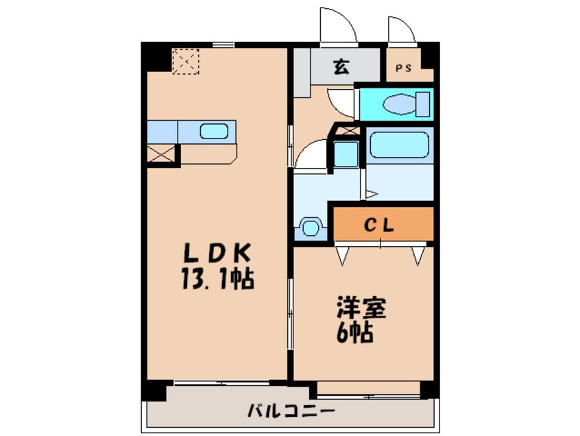 間取図 ホープＳパレス