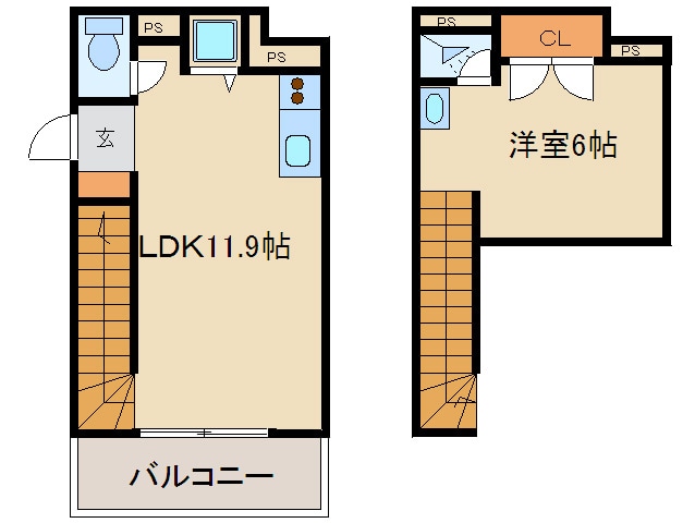 間取り図 レジディア西新