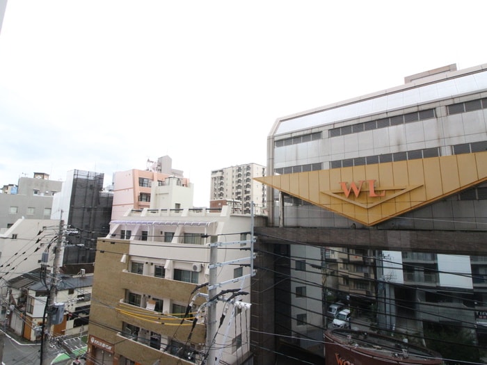 室内からの展望 レジディア西新