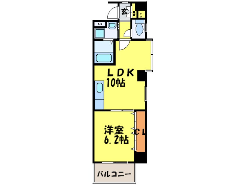 間取図 プラス・ド 平和