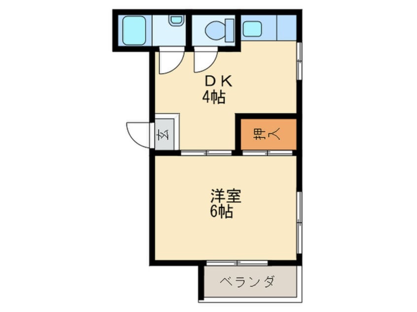 間取図 ハイグリ－ム　フラット