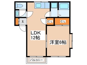 間取図 Ｓｕｎ・Ｍ