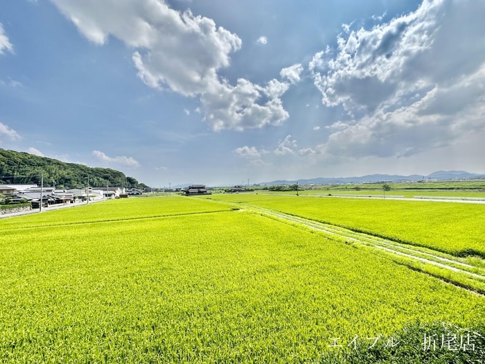 室内からの展望 サンハイツ梶山Ｂ