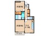 エクセレントⅡ 2DKの間取り