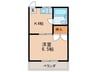 コーポ昭南 1Kの間取り