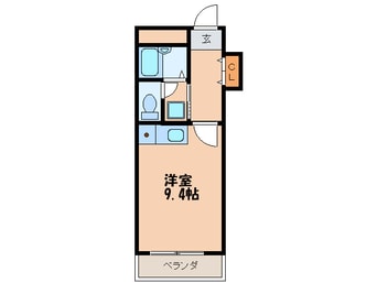 間取図 パ－ルハイツ春日原