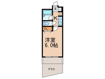 間取図 エバ－ガ－デン山の手