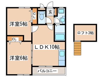 間取図 Friends Ⅰ