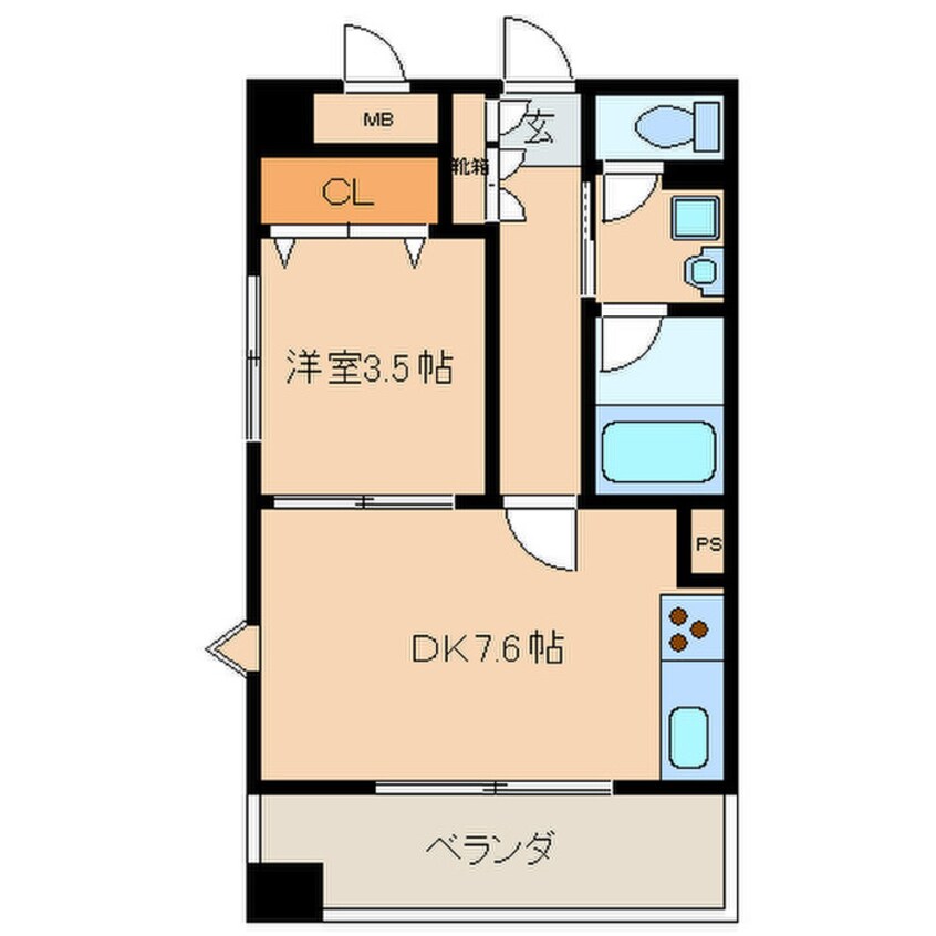 間取図 Ｅ．ＰＯＰＵＬＡＲ