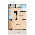 ハーモニーＫハウスサンワ前原の間取図