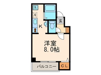 間取図 ロイヤル神屋７１