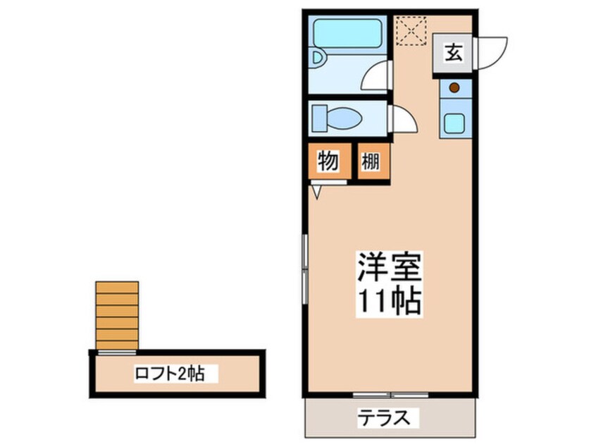 間取図 ルート基山Ａ棟Ⅰ