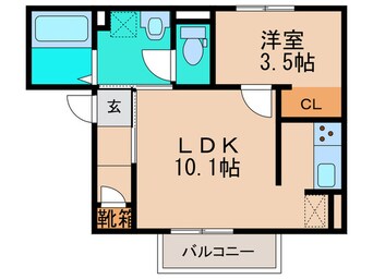 間取図 T-Wynn　A棟