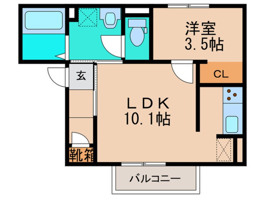 間取図 T-Wynn　A棟