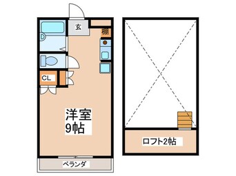 間取図 ルート基山Ｂ棟Ⅰ