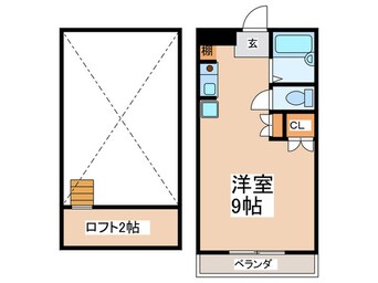 間取図 ルート基山Ｂ棟Ⅰ