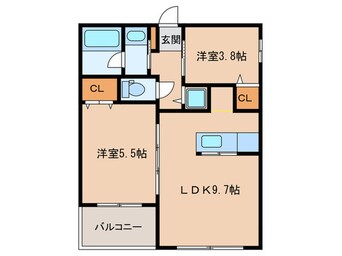 間取図 サクラテラス飯倉