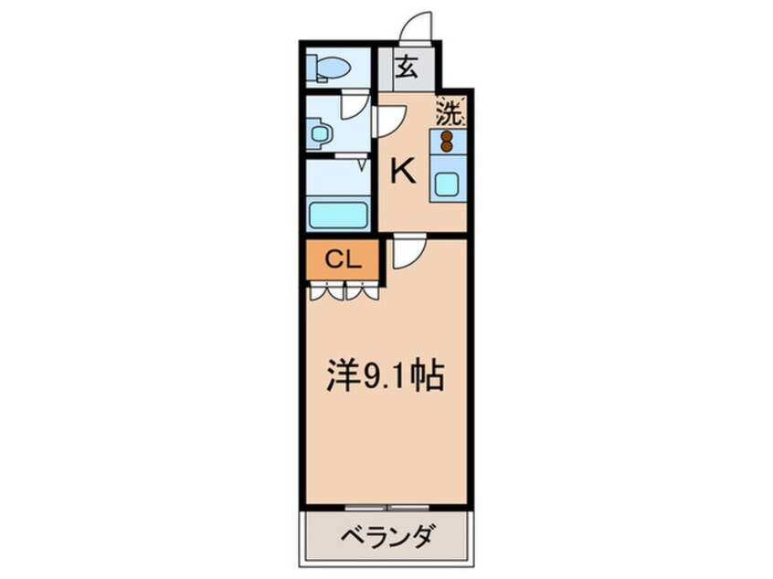 間取図 アム－ルハイツおおば