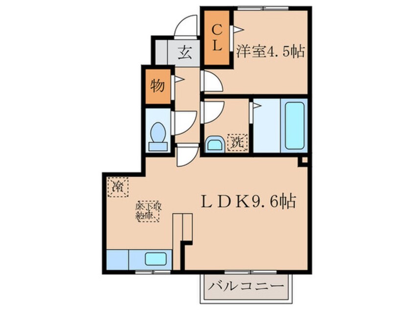 間取図 ぎおんスリ－ハウス