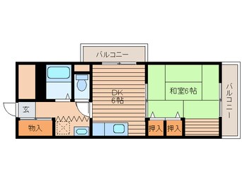 間取図 日之出ビル呉服町