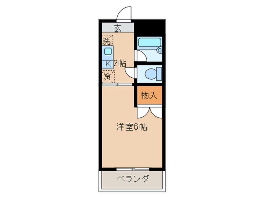 間取図 ドヌール向陽