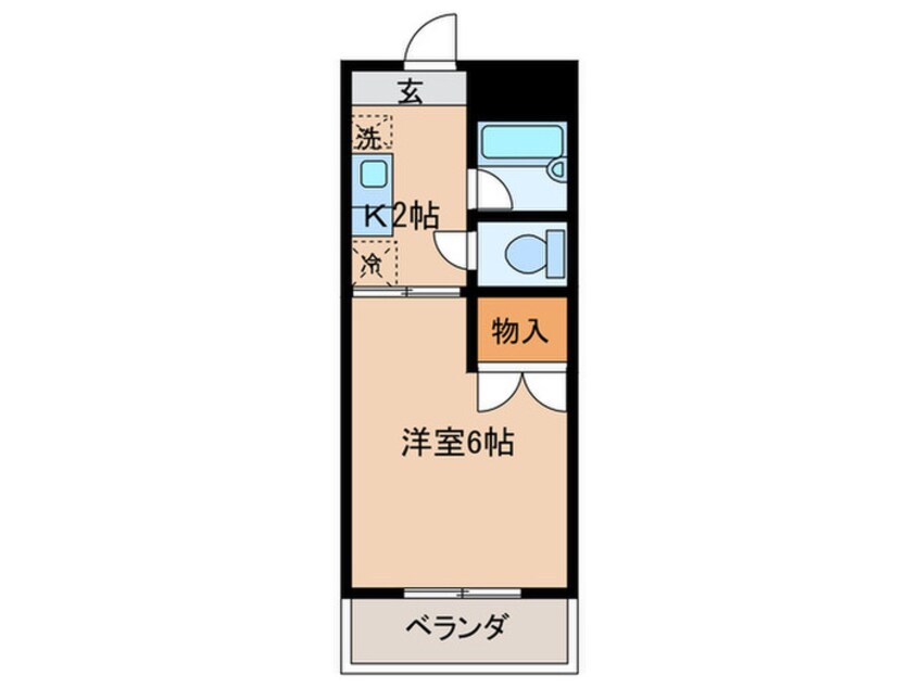 間取図 ドヌール向陽