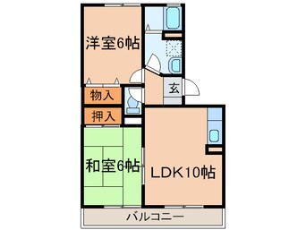 間取図 リベルティメゾン