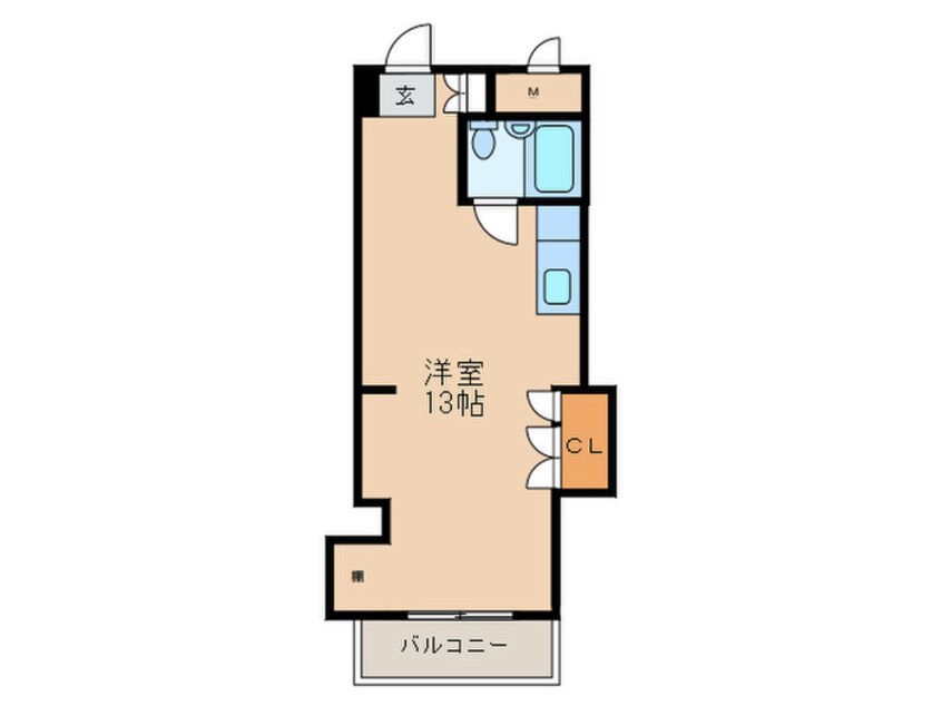 間取図 日之出ビル博多駅南