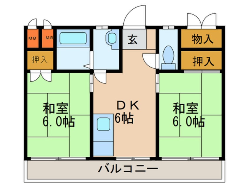 間取図 筑紫センタービル