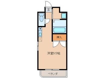 間取図 シャトレ麦野