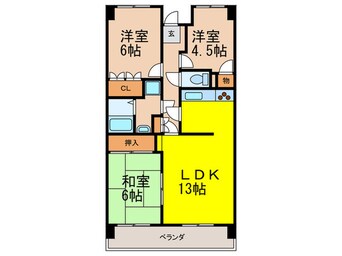 間取図 ＫＳマンション南福岡