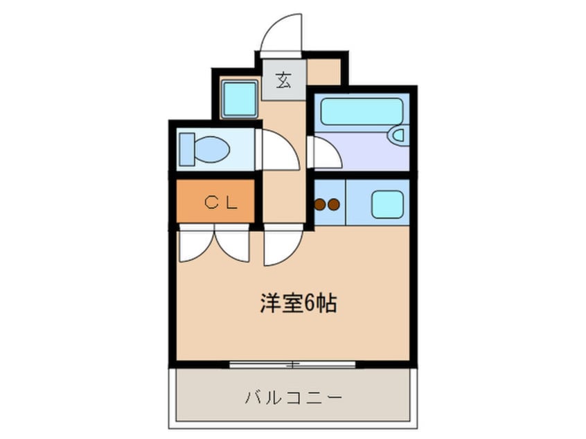間取図 フォ－チュンパレス新室見