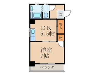 間取図 六甲ビル