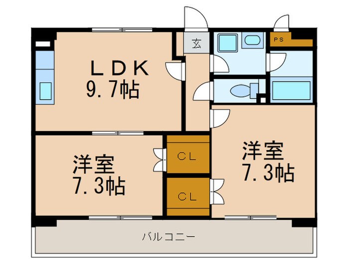 間取り図 ラ・フォレ・ルアンテンヌ