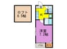 メゾンド井尻 1Kの間取り