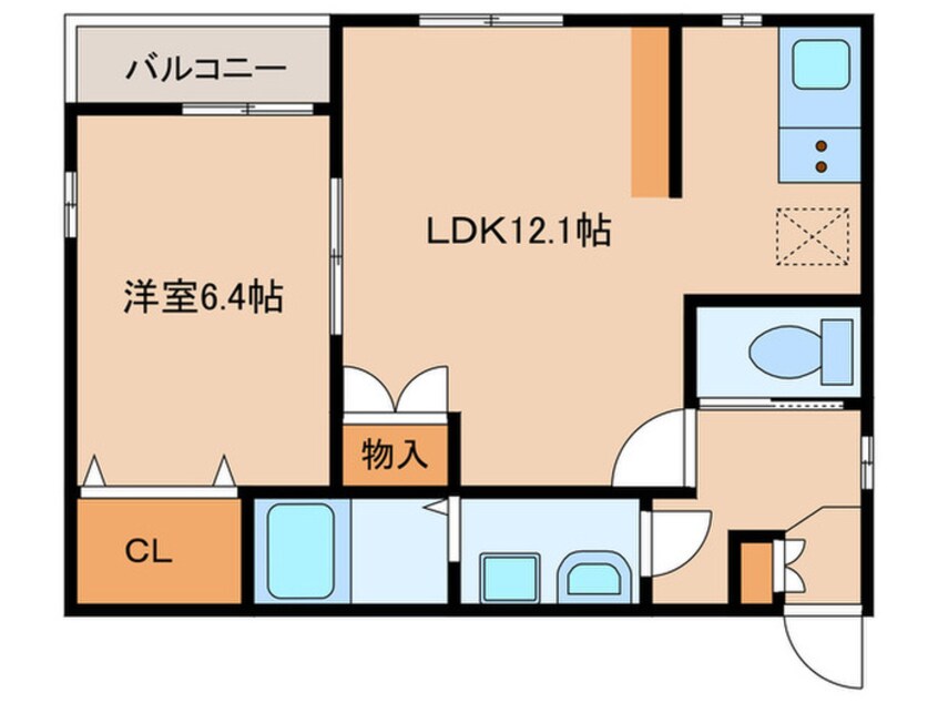 間取図 プライマリー花見