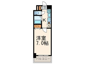 間取図 ｴｽﾃﾑｺ-ﾄ博多駅前ｱｳﾞｪ-ﾙ(1104)
